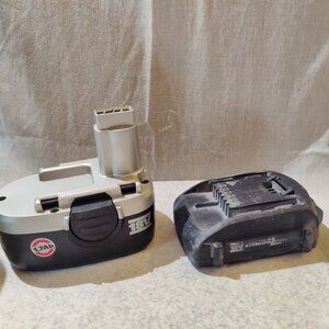 2 PACK  WORX - 18V 2.5Ah Li-ion Replacement Battery + 18v Power Tool Batt